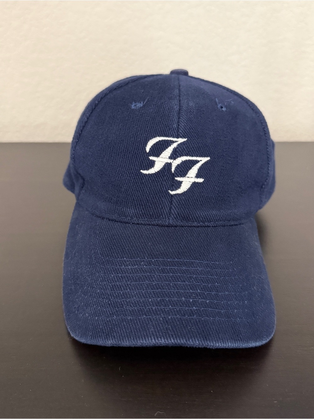 Vintage 90s Foo Fighters Hat Nissun Cap Embroidered Logo Dave Grohl Rare